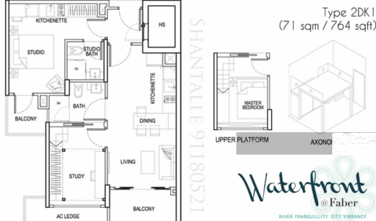 Waterfront @ Faber (D5), Apartment #150417762